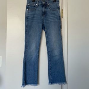 Madewell Cali Demi Boot Jeans Size 26